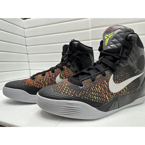 Nike Kobe IX Elite GS Black Basketball Kids Size 6.5Y HJ9446-001 New Authentic main image 6